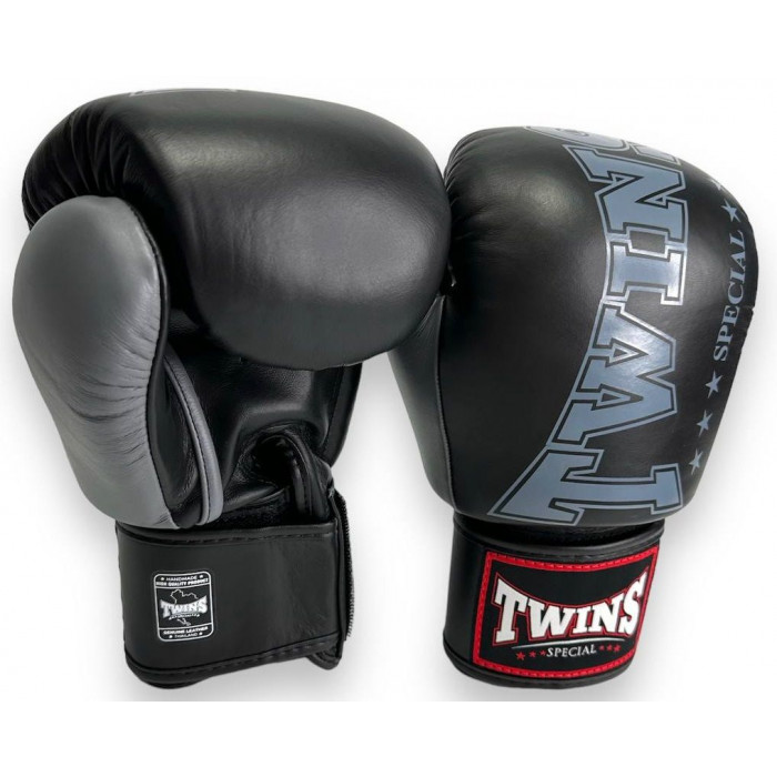 Боксерские перчатки TWINS Special BGVL3-2TA black gray 10 oz
