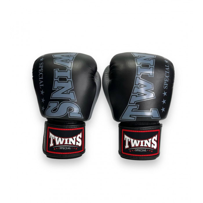 Боксерские перчатки TWINS Special BGVL3-2TA black gray 10 oz