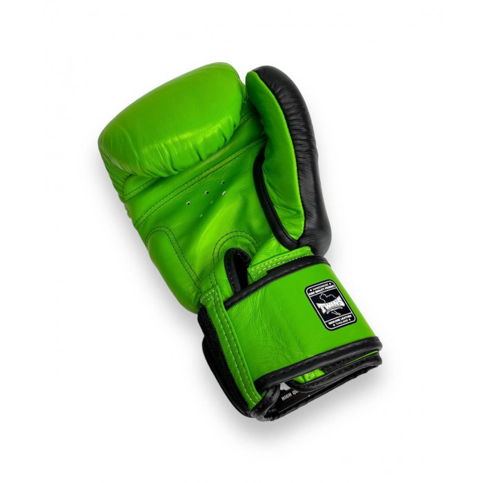 Боксерские перчатки TWINS Special BGVL3-2TA green black 10 oz