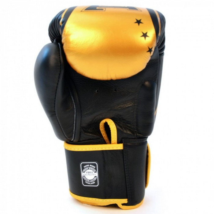 Боксерские перчатки Twins Special FBGV-TW4 Gold Black 12 oz
