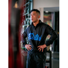 Костюм сауна Fairtex VS3 black blue 2XL