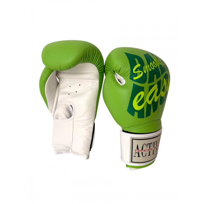 Боксёрские перчатки TKB ACTIVE MUAYTHAI green 16 oz