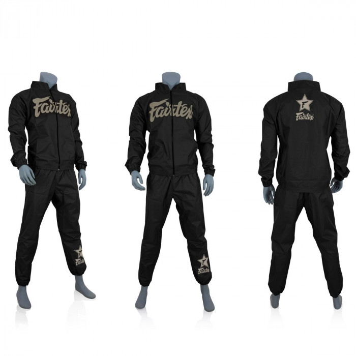 Костюм сауна Fairtex VS3 black brown 2XL
