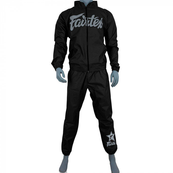 Костюм сауна Fairtex VS3 black gray 2XL