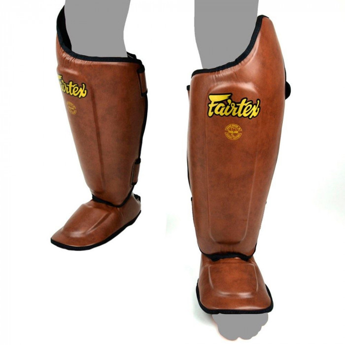 Защита голени Fairtex SP8 brown M