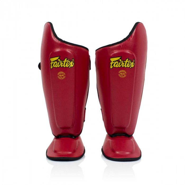 Защита голени Fairtex SP8 red XL