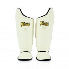 Защита голени Fairtex SP8 white XL