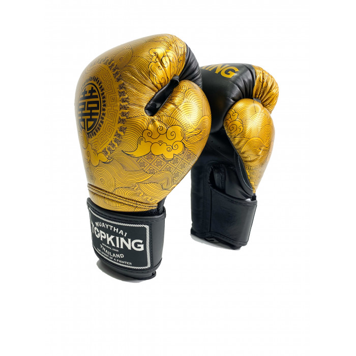 Боксерские перчатки TKB Happiness Chinese black 10 oz