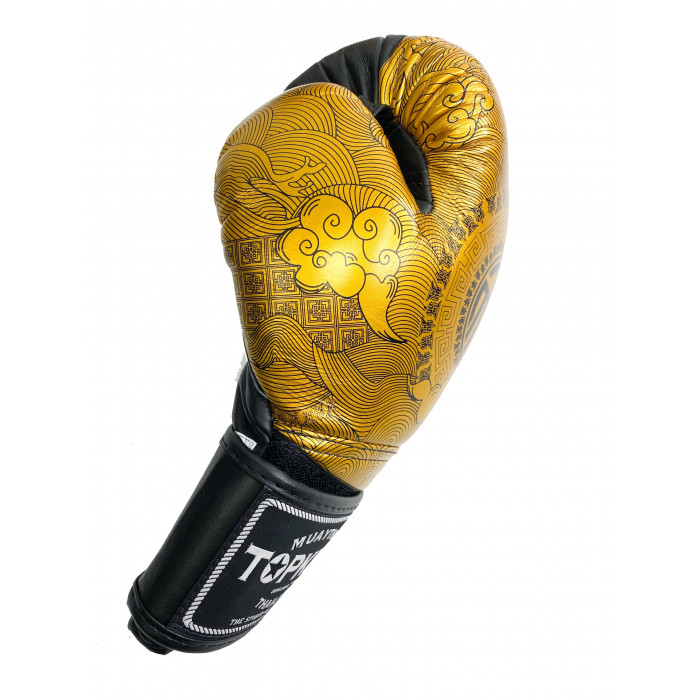 Боксерские перчатки TKB Happiness Chinese black 10 oz