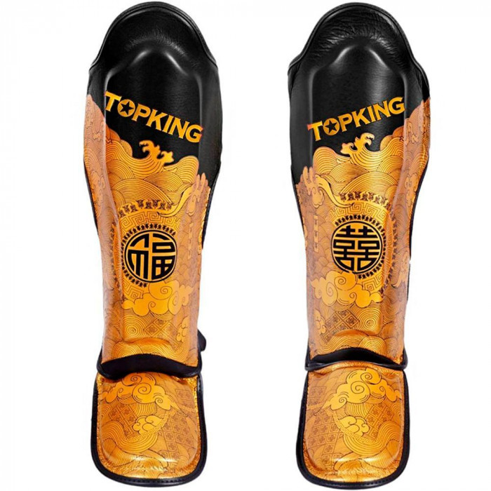 Защита голени Top King Happiness Chinese black XL