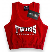 Женский Топ для тайского бокса Twins Special TSB-3 red M