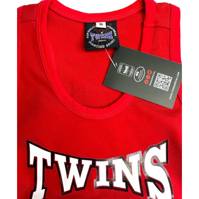 Женский Топ для тайского бокса Twins Special TSB-3 red M