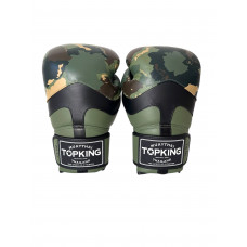 Боксёрские перчатки TKB CAMOUFLAGE green 14 oz