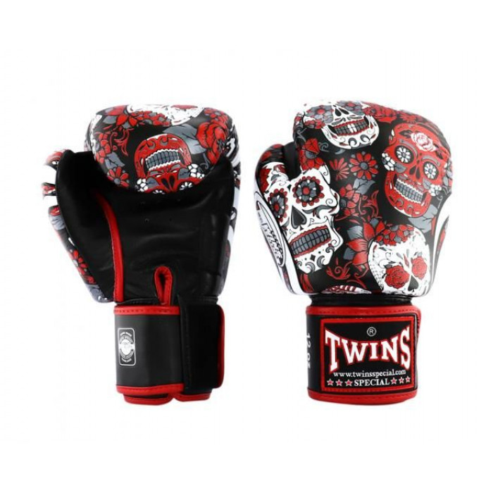 Боксерские перчатки Twins Special FBGV53 red 12 oz
