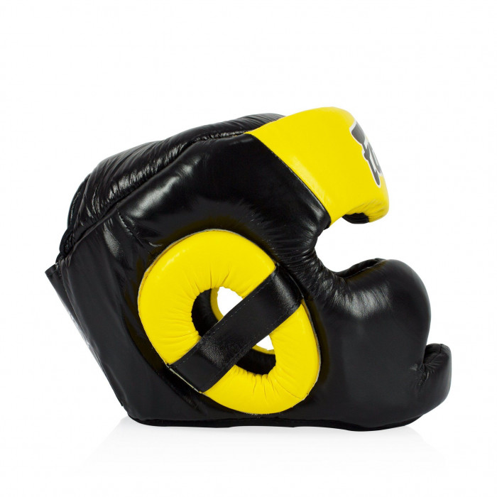 Шлем Fairtex HG13 black yellow (Full Head) XL
