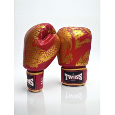 Боксерские перчатки TWINS Special FBGVL3-49 gold red 10 oz