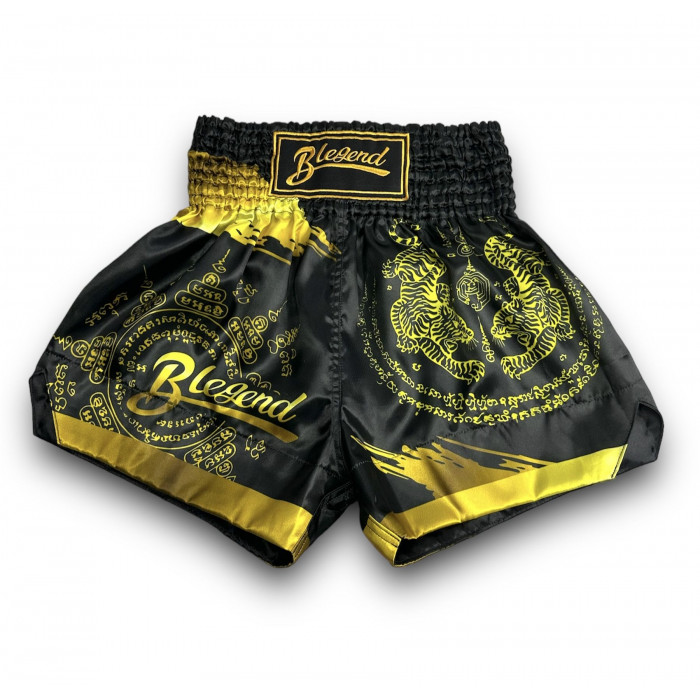 Шорты для бокса Blegend black/gold L