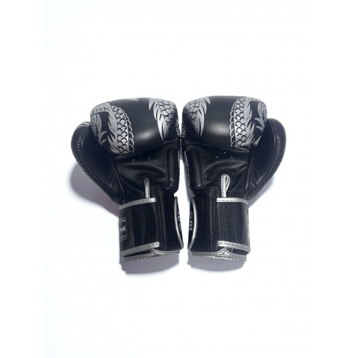 Боксерские перчатки TWINS Special FBGVL3-49 black-silver 10 oz