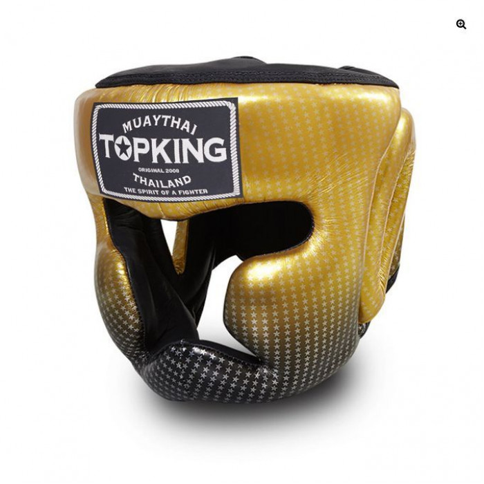 Боксерский Шлем TKB Super Star gold XL