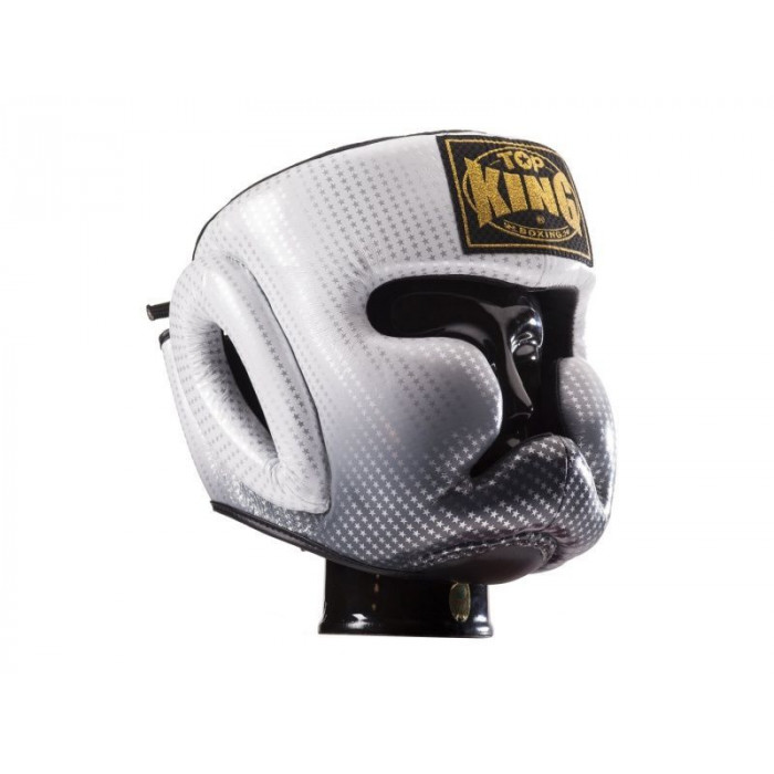 Боксерский Шлем TKB Super Star silver L