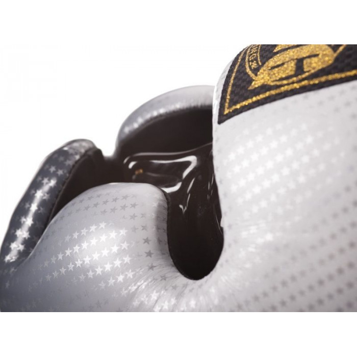 Боксерский Шлем TKB Super Star silver L