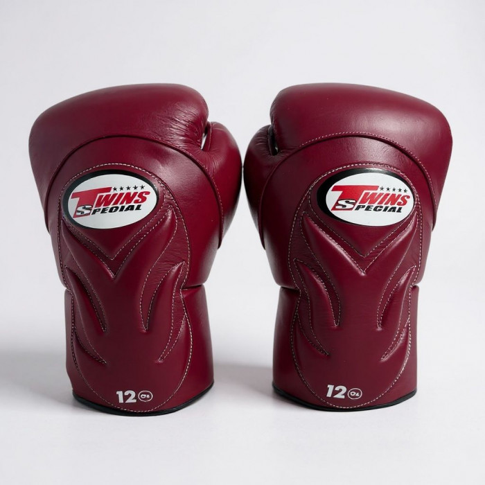 Боксерские перчатки Twins Special BGVL6 maroon maroon 14 oz