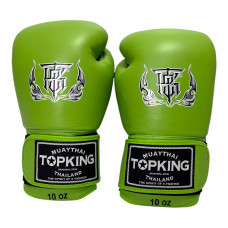 Боксёрские перчатки Top King "Ultimate" TKBGUV green 12 oz