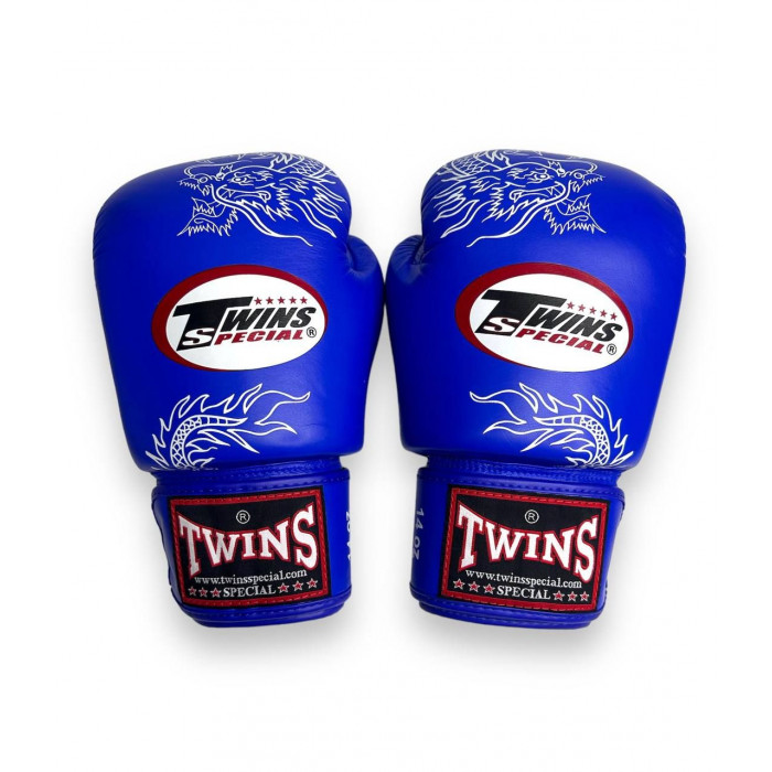 Боксерские перчатки Twins Special FBGVL3-6 blue white 12 oz