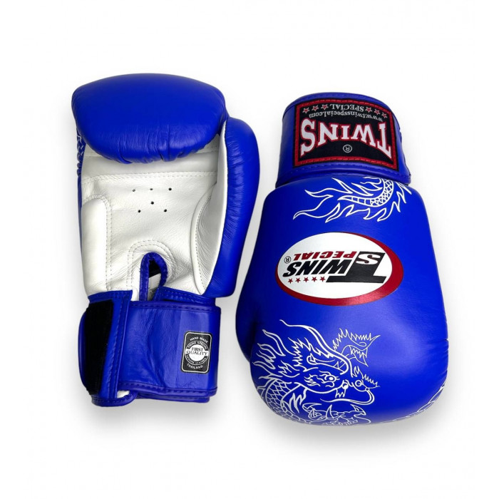 Боксерские перчатки Twins Special FBGVL3-6 blue white 12 oz