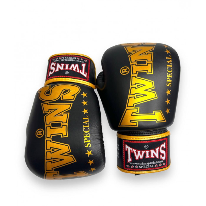 Боксерские перчатки TWINS Special FBGVL3A black 12 oz