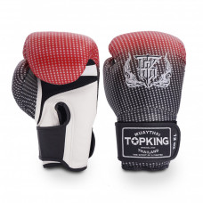 Боксерские перчатки Top King Boxing SUPER AIR STAR red 16 oz