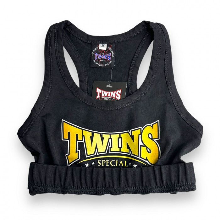 Женский Топ для тайского бокса Twins Special TSB-3 black XL