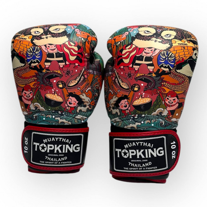 Боксёрские перчатки Top King TKBGCT-2C2 black 10 oz