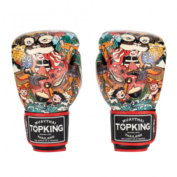 Боксёрские перчатки Top King TKBGCT-2C2 black 10 oz