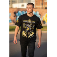 Футболка Тайский бокс Gold Shirts N1 XL