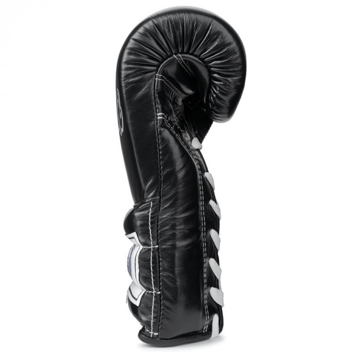 Боксерские перчатки на шнурке Fairtex BGL7 black 12 oz