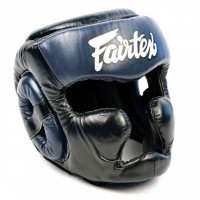 Шлем Fairtex HG13 black blue (Full Head) M