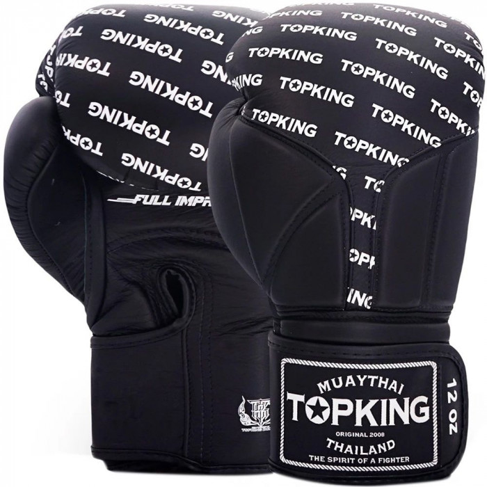 Боксёрские перчатки Top King TKBGFI black black 12 oz