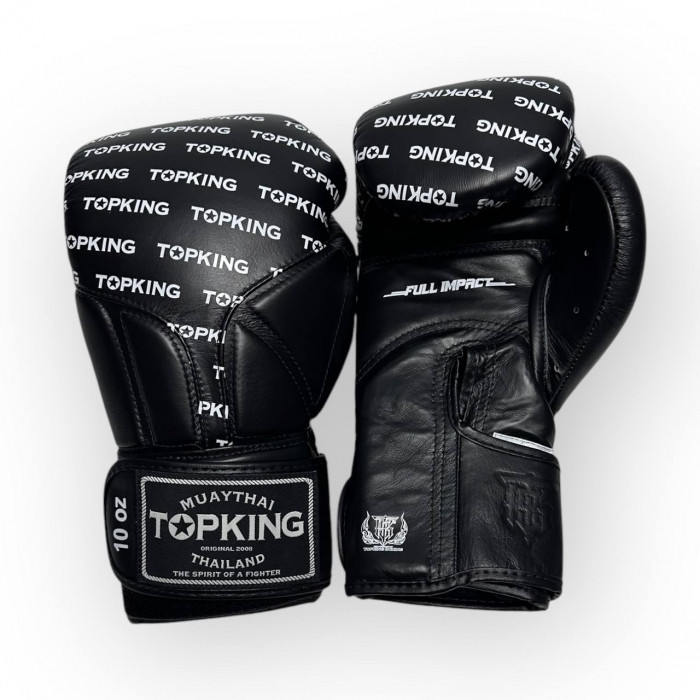Боксёрские перчатки Top King TKBGFI black black 12 oz