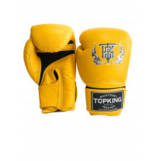 Боксерские перчатки Top King TKBSA yellow 14 oz