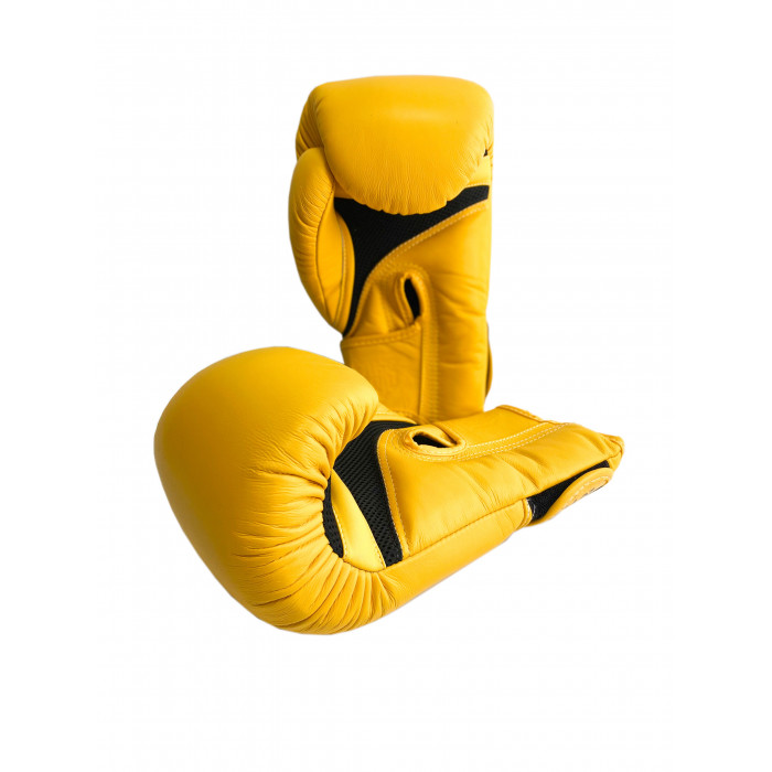 Боксерские перчатки Top King TKBSA yellow 14 oz