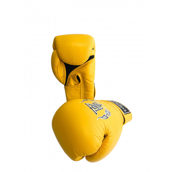 Боксерские перчатки Top King TKBSA yellow 14 oz