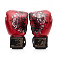 Боксерские премиальные перчатки Fairtex GOLDEN JUBILEE 10 oz