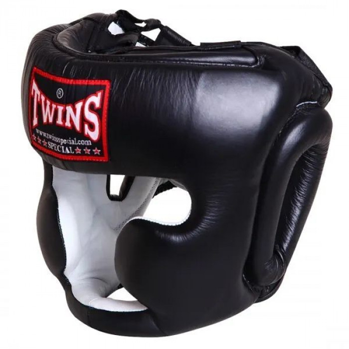 Шлем боксерский Twins HGL-3 black - L