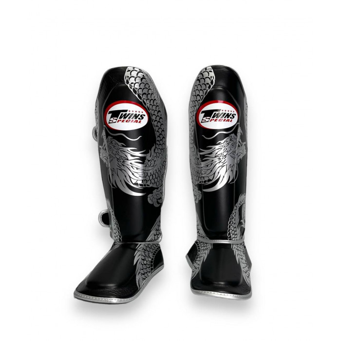 Защита голени Twins Special FSGL10-49 black silver - XL