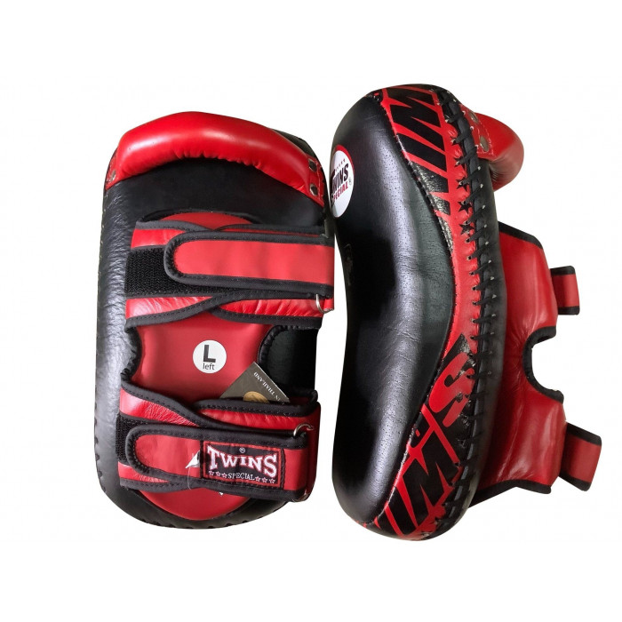 Пэды Twins Special KPL 12 черные-красные - M