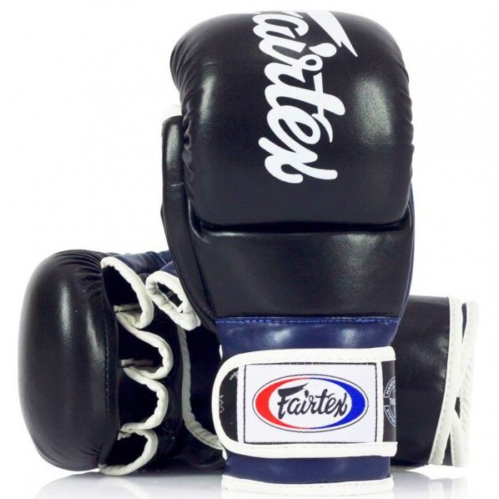 Перчатки Fairtex FGV18 black blue M