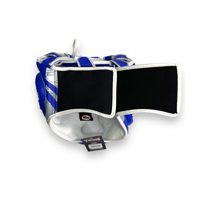 Шлем боксерский Twins Special FHGL3-TW5 white blue XL