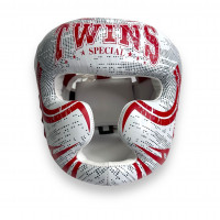 Шлем боксерский Twins Special FHGL3-TW5 white red L