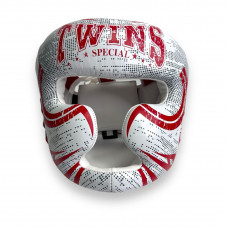 Шлем боксерский Twins Special FHGL3-TW5 white red L
